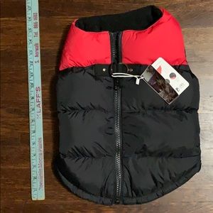 Gooby’s Pad Vest Dog XL Black Red NWT *Charity*🐶